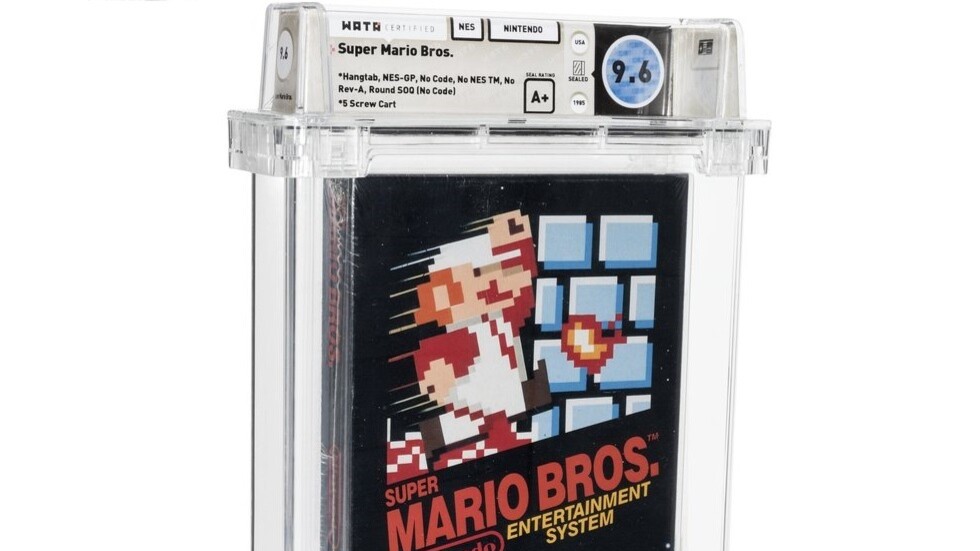 "Super Mario" بـ660 ألف دولار فقط لأنها نسيت في درج منذ عام 1986