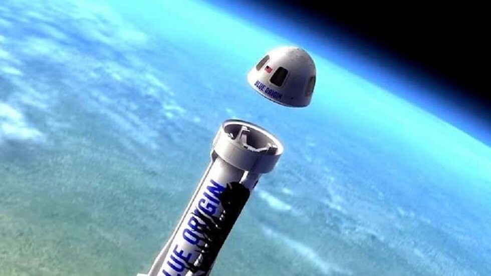 شركة Blue Origin  الأمريكية تنجح في اختبار مركبتها السياحية