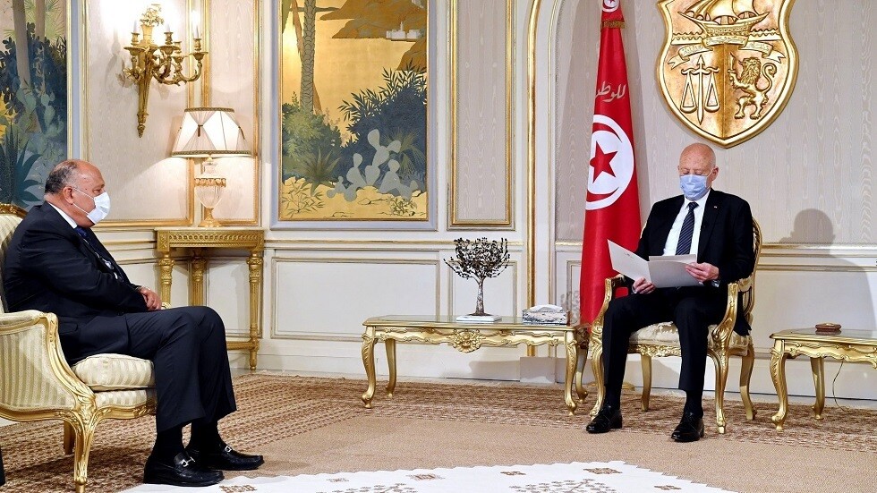 شكري يسلم سعيّد رسالة من السيسي