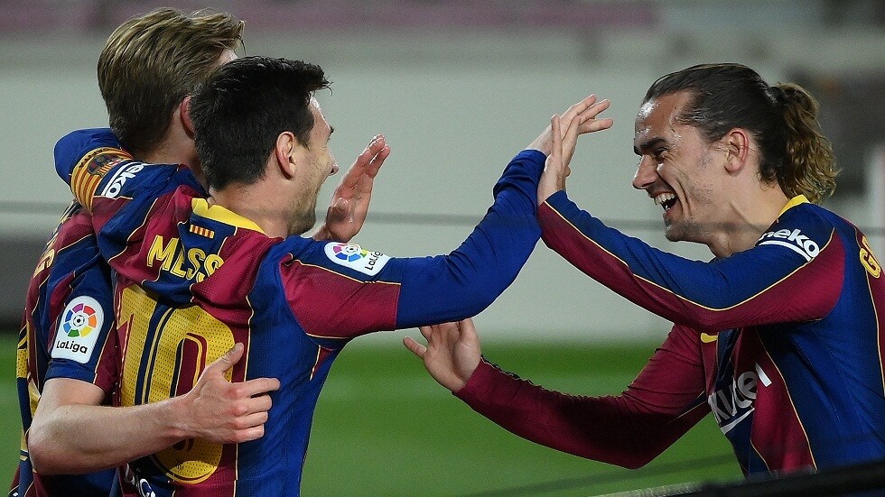 برشلونة يكتسح خيتافي بخماسية ويشعل الصراع على لقب 