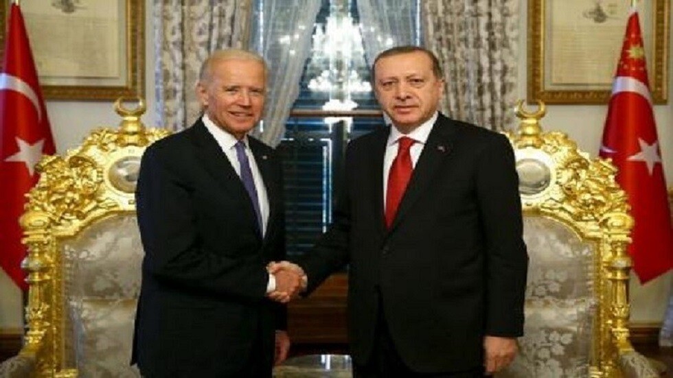 بايدن يجري أول اتصال مع أردوغان منذ توليه الرئاسة
