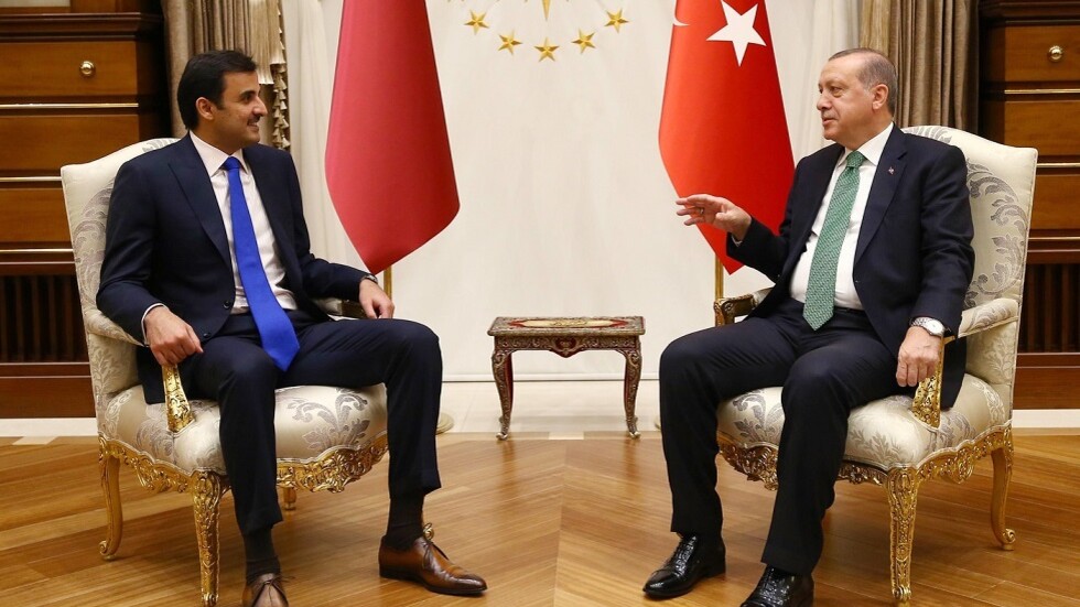 أمير قطر والرئيس التركي يبحثان تعزيز العلاقات الاستراتيجية