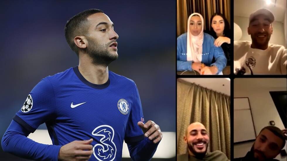 زياش يقود مبادرة مع نجوم منتخب المغرب لمساعدة فتاة تركية (فيديو)