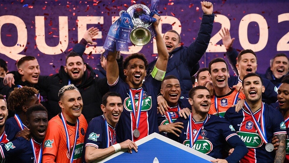 باريس سان جيرمان يتوج بكأس فرنسا على حساب موناكو (فيديو)