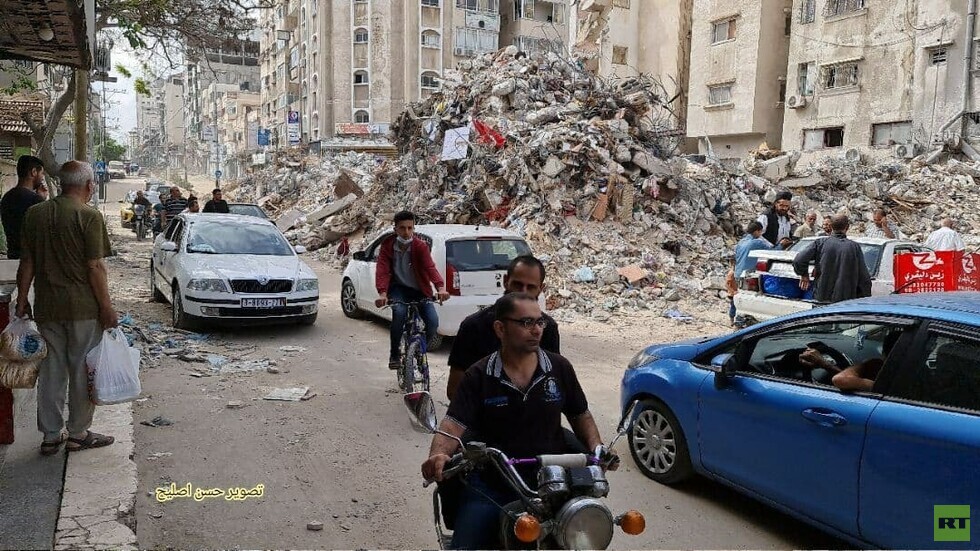 بالصور.. الحياة تعود إلى غزة