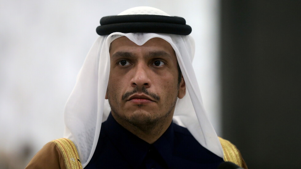 وزير الخارجية القطري يصل القاهرة