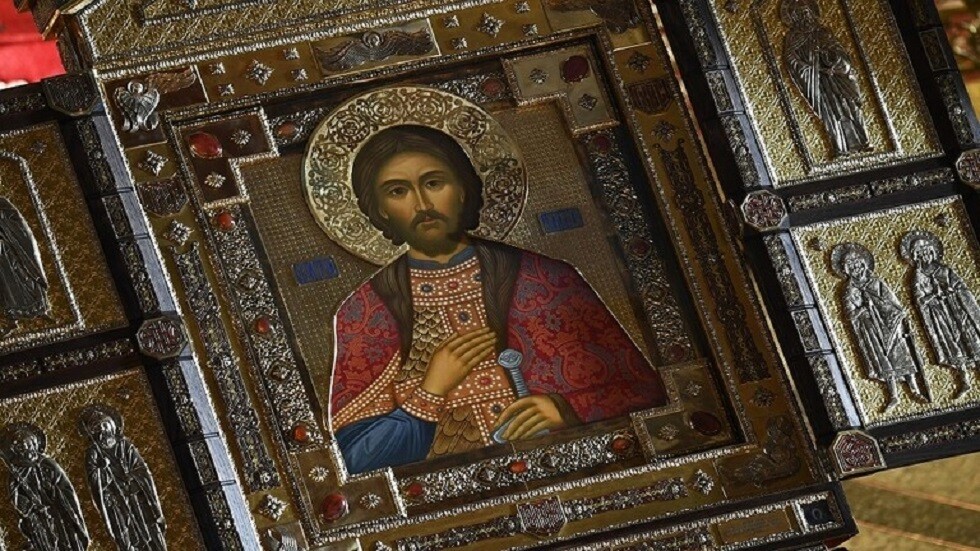 رفات الأمير القديس ألكسندر نيفسكي يزور 68 مدينة في روسيا وبيلاروس