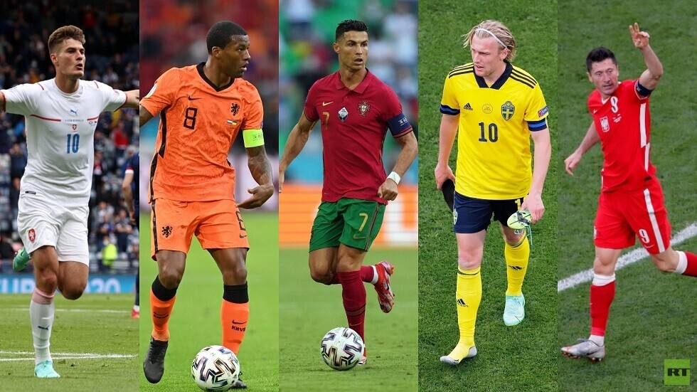 ترتيب أفضل هدافي "يورو 2020" بعد دور المجموعات.. فيديو