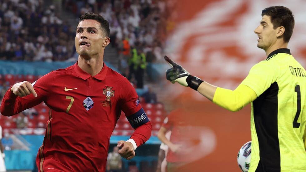تشكيلة مباراة بلجيكا والبرتغال في 