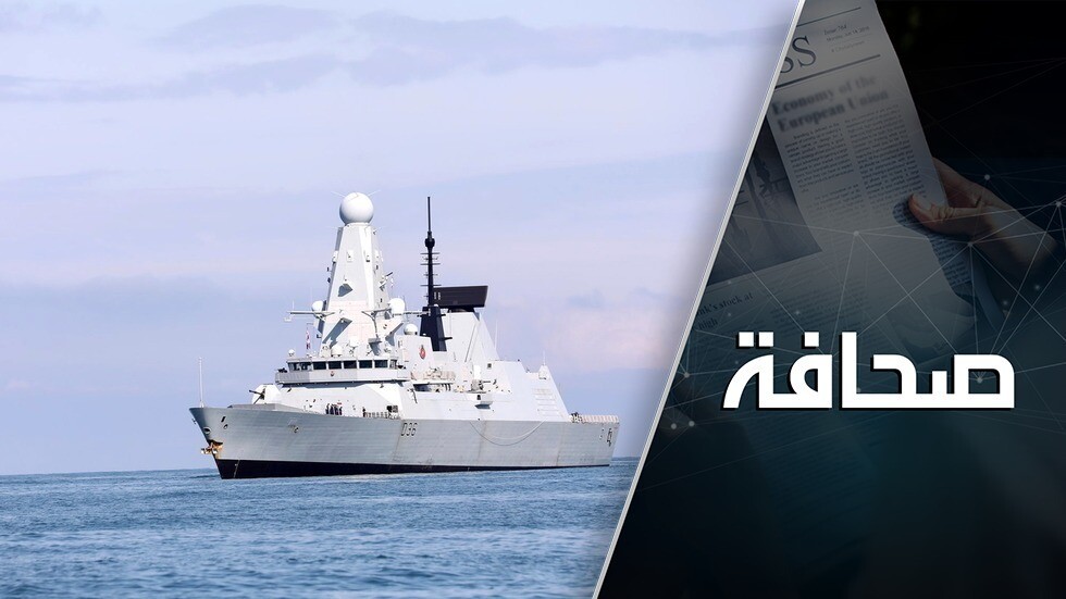 روسيا تراقب عاصفة فوق البحر