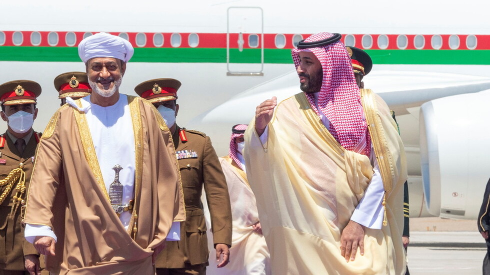 شاهد..محمد بن سلمان يشاهد نهائي "يورو 2020" برفقة السلطان العماني هيثم بن طارق