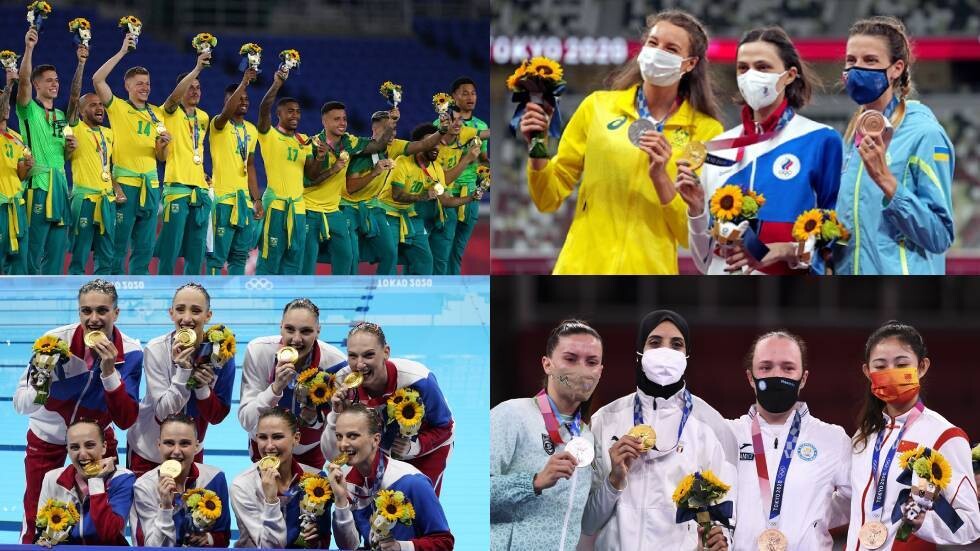 حصيلة ميداليات أولمبياد "طوكيو 2020" بعد منافسات يوم السبت.. تألق عربي