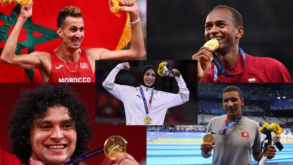 الترتيب النهائي للدول العربية في أولمبياد طوكيو