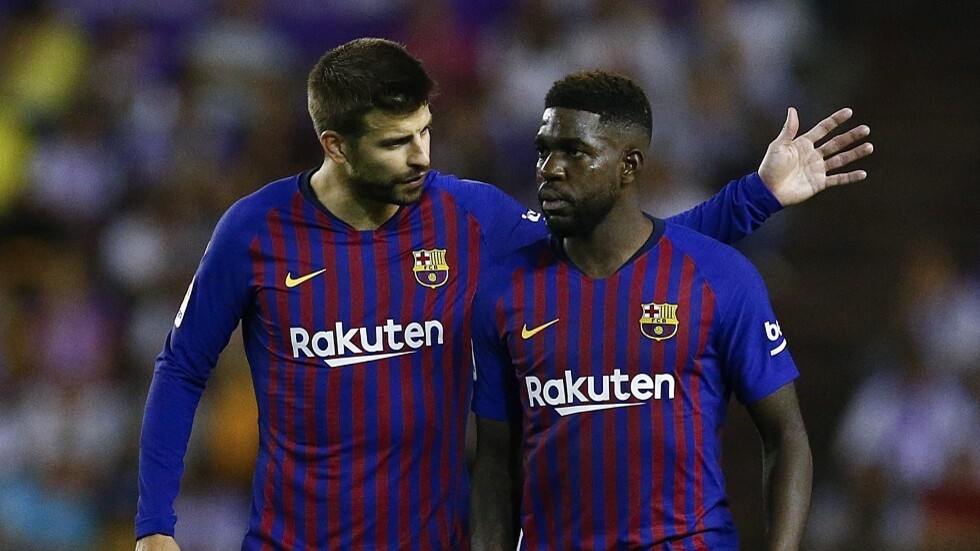 أومتيتي كسر الجليد ببكائه أمام رئيس برشلونة