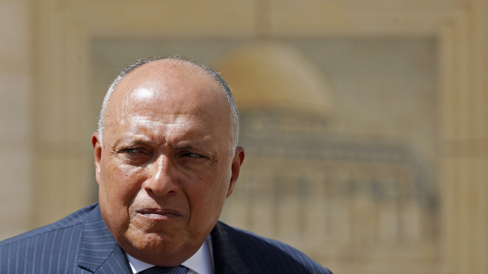 شكري لنظيره الإسرائيلي: يجب إحياء مسار التفاوض مع الفلسطينيين لتجنيب المنطقة المزيد من التوتر