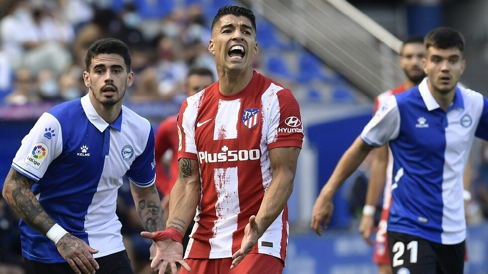 أتلتيكو مدريد حامل اللقب يخسر أمام متذيل الترتيب ألافيس (فيديو)