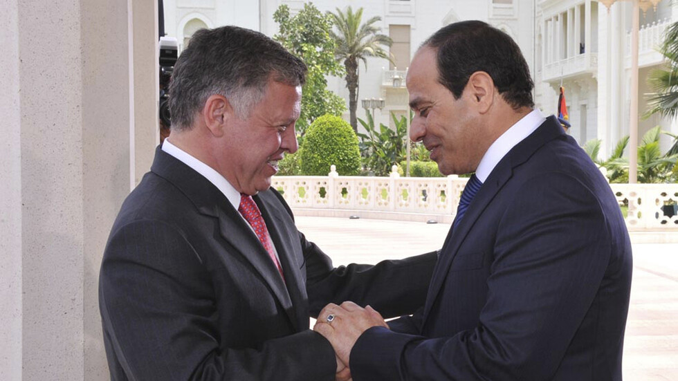 السيسي يطمئن على صحة ولي العهد الأردني الحسين بن عبد الله
