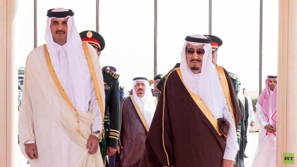 أمير قطر يعزي الملك سلمان في الأميرة هلا بنت عبدالله آل سعود