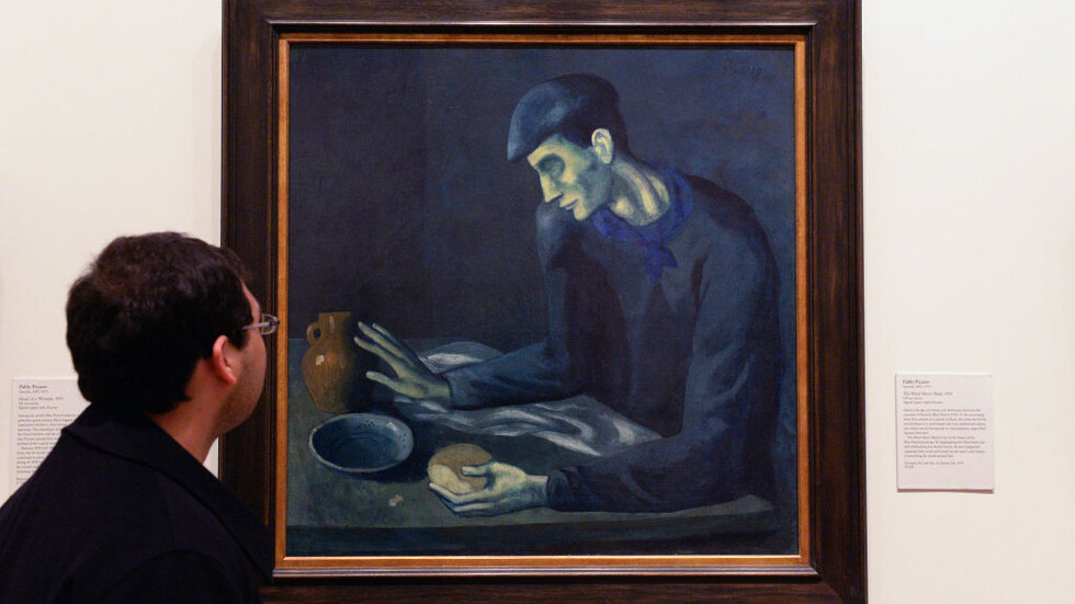 اكتشاف رسم امرأة عارية مخفي في إحدى روائع بيكاسو منذ 120 عاما