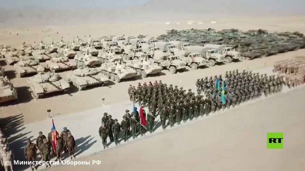 بالفيديو.. مراسم افتتاح مناورات دول منظمة معاهدة الأمن الجماعي في طاجيكستان