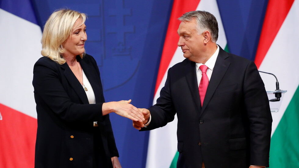 مارين لوبان تتعهد بدعم هنغاريا في إصلاح الاتحاد الأوروبي