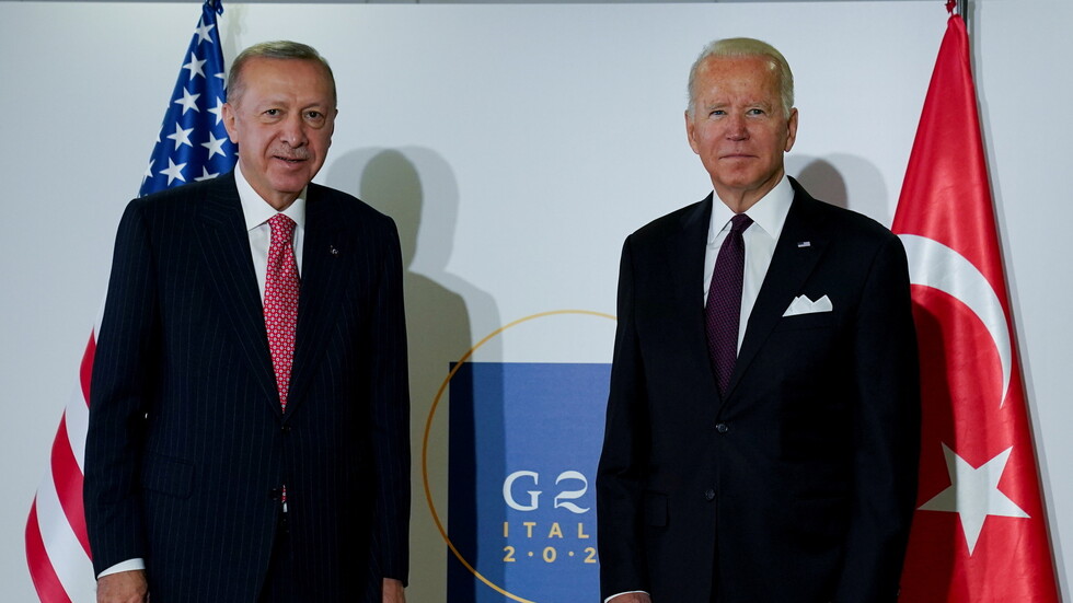 أردوغان وبايدن يتفقان على تشكيل آلية مشتركة لتعزيز وتطوير العلاقات بين البلدين