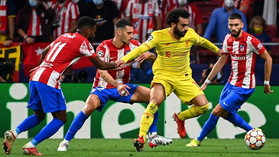 التشكيلة الأساسية لمباراة ليفربول وأتلتيكو مدريد في دوري الأبطال