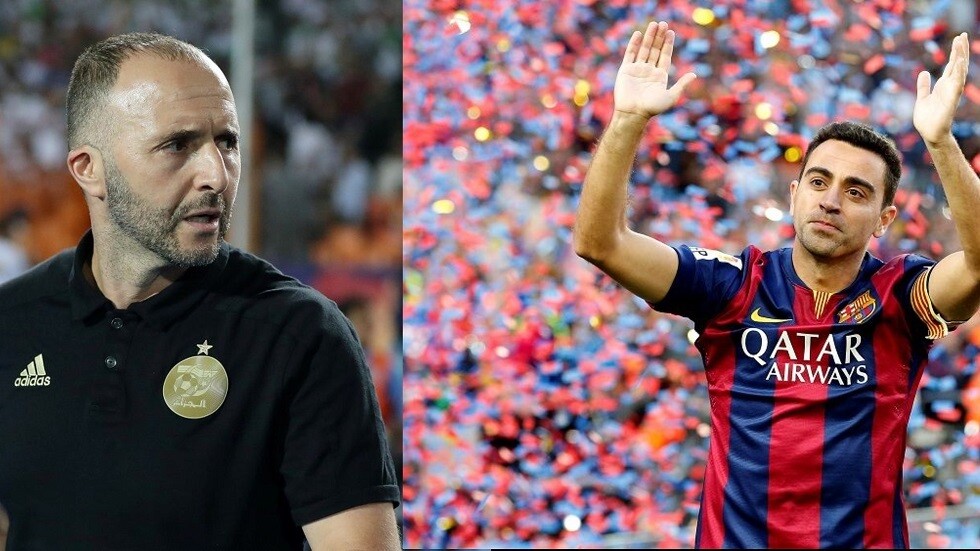 بلماضي: تشافي قد يتعاقد مع مهاجم منتخب الجزائر