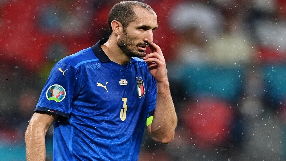 كيلليني أحدث مصاب في منتخب إيطاليا قبيل مباراتين مصيريتين