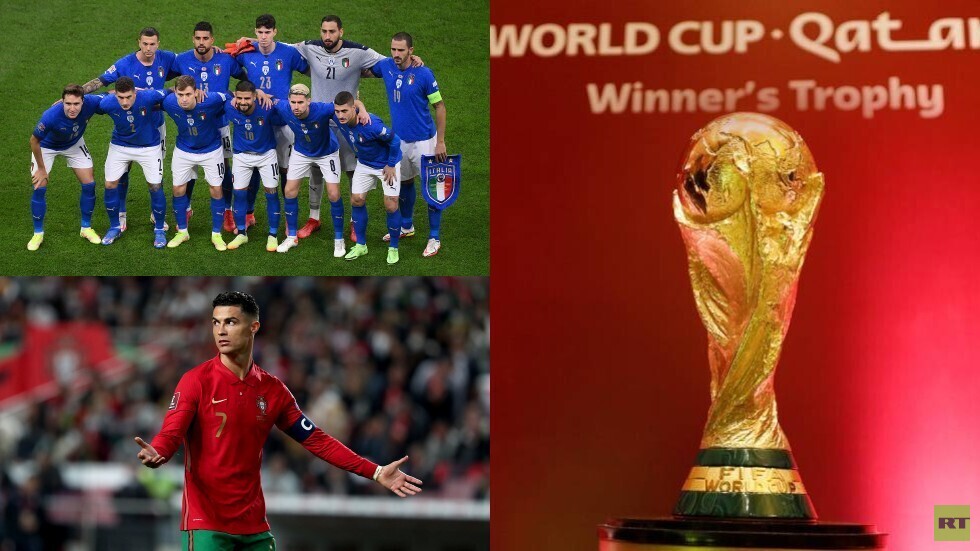 هل تغيب شمس إيطاليا عن مونديال قطر.. أم البرتغال ونجمها رونالدو؟