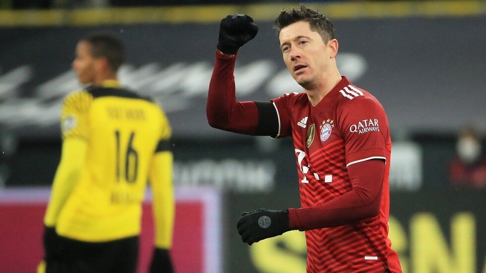 ليفاندوفسكي يقود بايرن ميونخ لقلب الطاولة على دورتموند في الكلاسيكو الألماني (فيديو)
