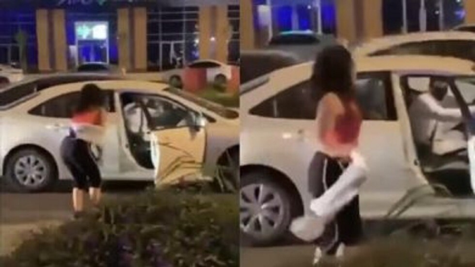 السعودية.. فتاة حسناء تترجل من السيارة وترقص بـ"شكل فاضح" في أحد شوارع الرياض (فيديو)