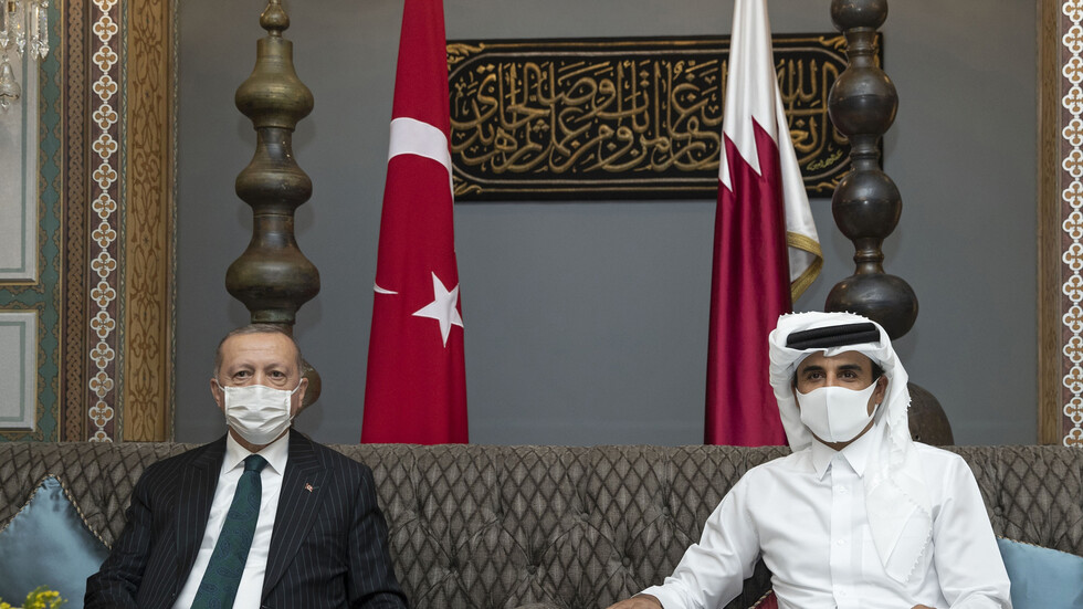 رسائل "أخوية" بين أمير قطر والرئيس أردوغان