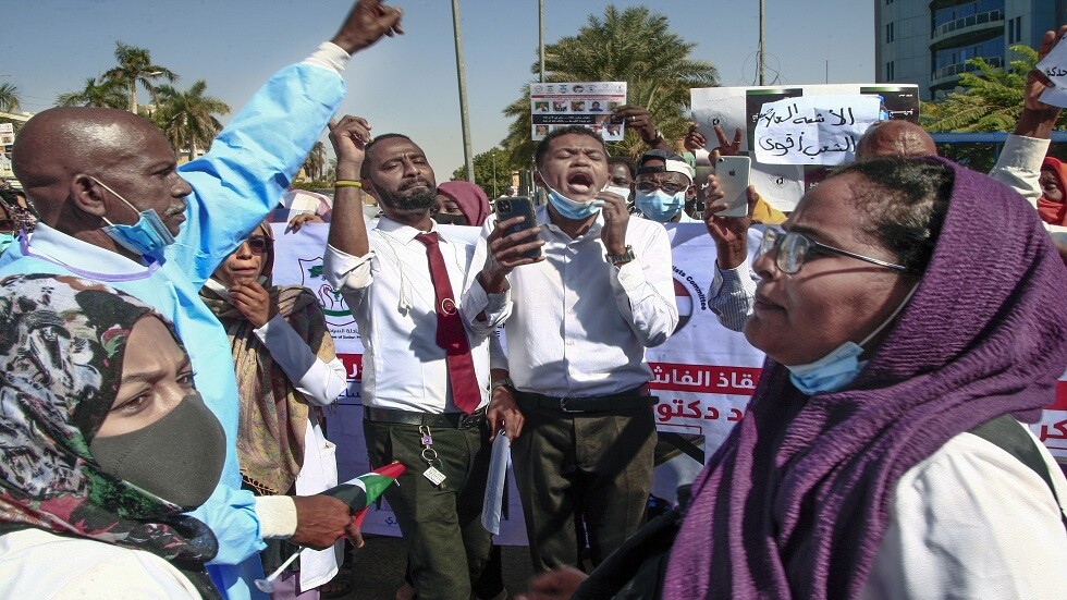 تجدد الاحتجاجات في السودان على خلفية اعتقال اثنين من قادة المعارضة