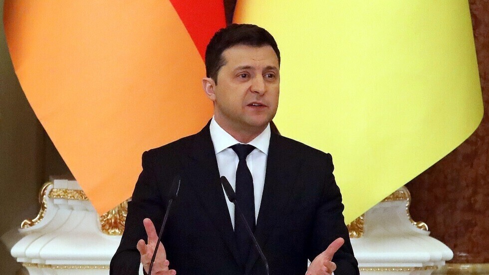 الرئيس الأوكراني يدعو روسيا إلى التفاوض من أجل الحل بـ