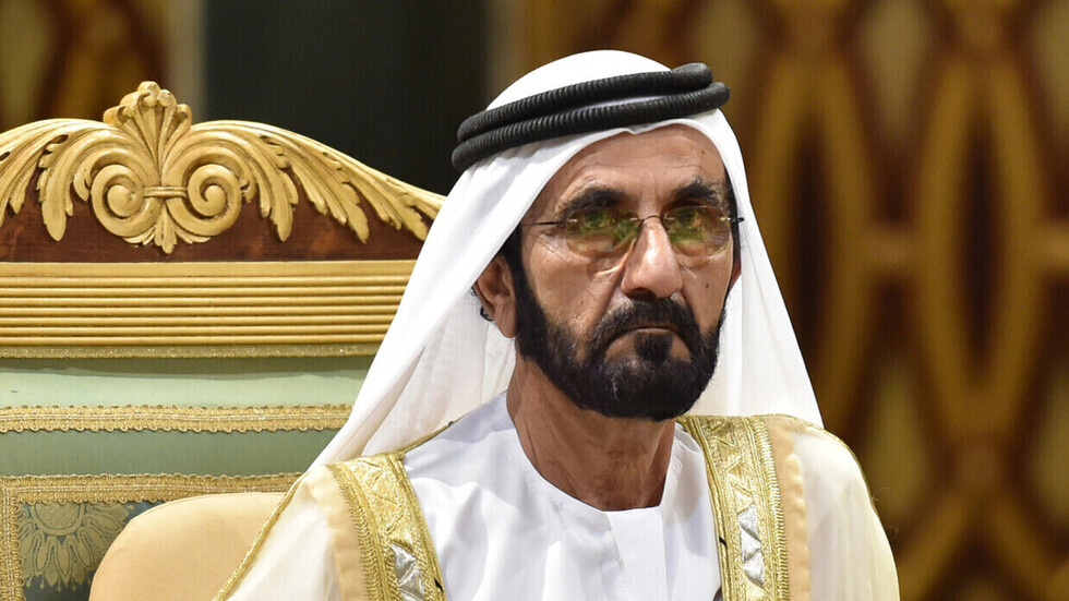 حاكم دبي يستقبل رئيس حكومة إقليم كردستان العراق
