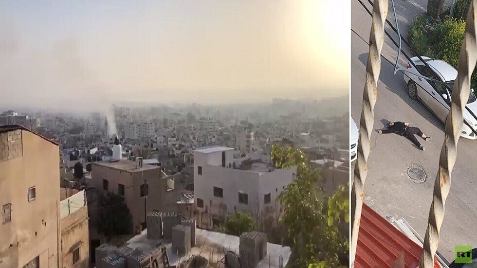 الصحة الفلسطينية: قتيلان و15 إصابة برصاص الجيش الإسرائيلي بعد اقتحامه مخيم جنين (فيديو)