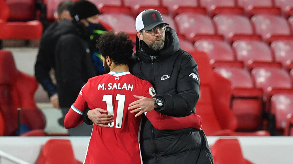 كلوب يدافع عن محمد صلاح قبل مواجهة مانشستر سيتي