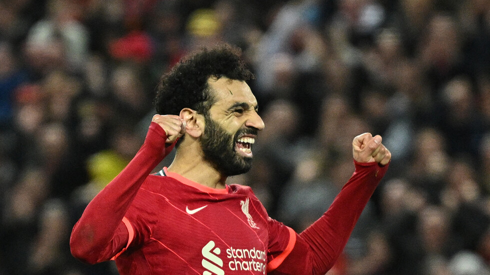 صلاح بعد الرباعية أمام مانشستر يونايتد: 
