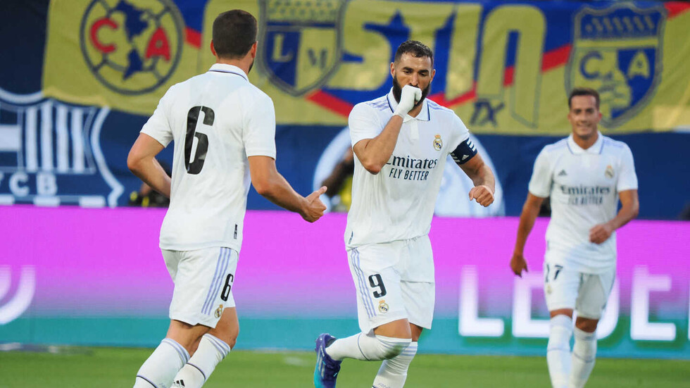شاهد.. ريال مدريد يتعثر أمام كلوب أمريكا وديا