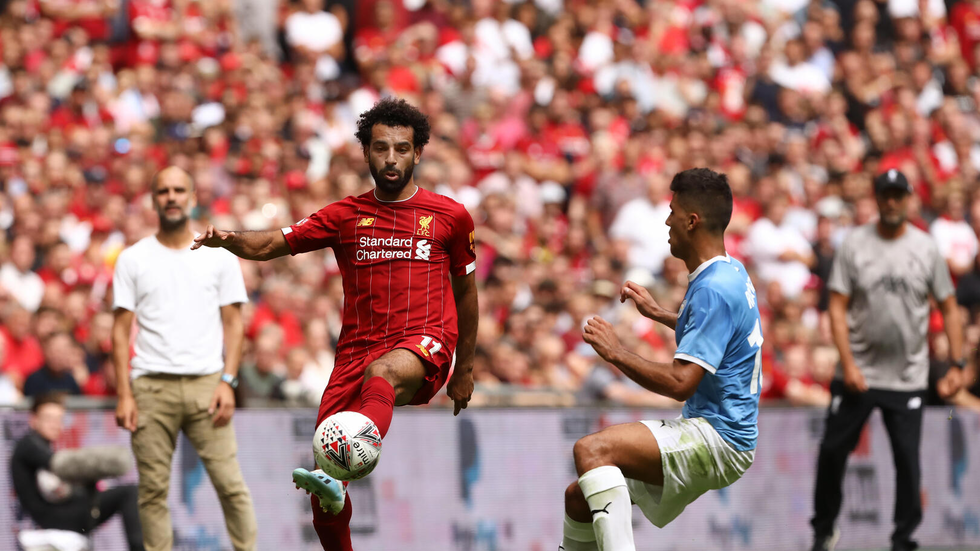 غوارديولا يحذر لاعبيه من صلاح قبيل مواجهة مانشستر سيتي وليفربول