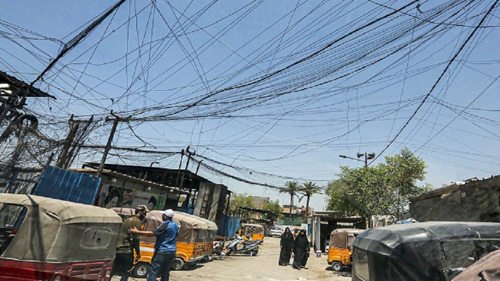 إطفاء الكهرباء في عدد من محافظات جنوب العراق