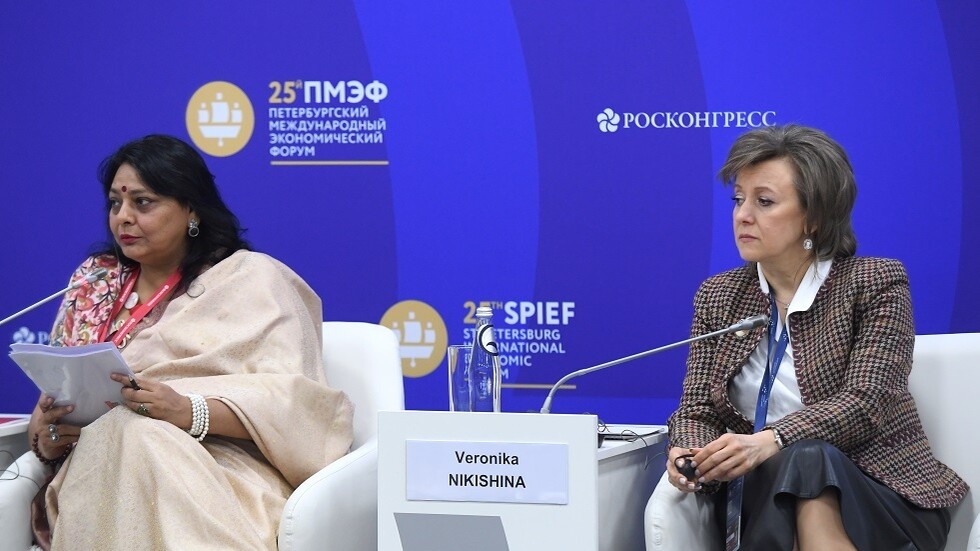 رئيسة منتدى "بريكس" تتحدث عن إمكانية تجاوز العقوبات المفروضة على روسيا