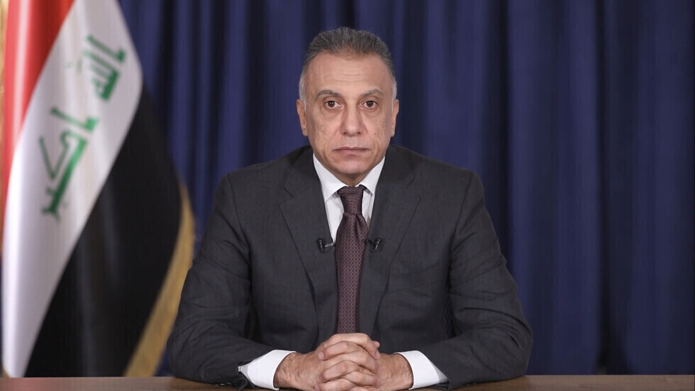 الكاظمي يدعو الصدر للطلب من المتظاهرين الانسحاب من المؤسسات الحكومية