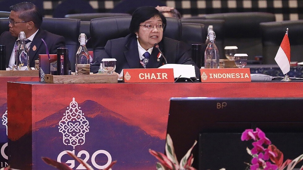 وزراء البيئة في G20 يجتمعون في جزيرة بالي وآمال بالتوصل إلى اتفاق على ثلاث قضايا أساسية