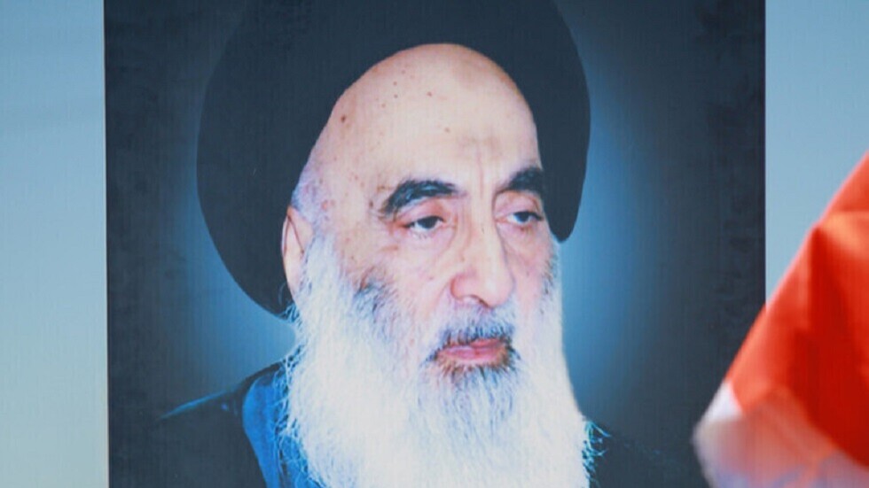 السيستاني حزين لما حصل في العراق ويستنكر 