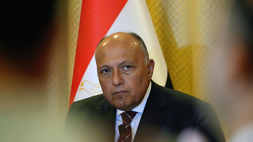 مصر.. تداول فيديو لحظة انسحاب وزير الخارجية المصري من اجتماع للجامعة العربية