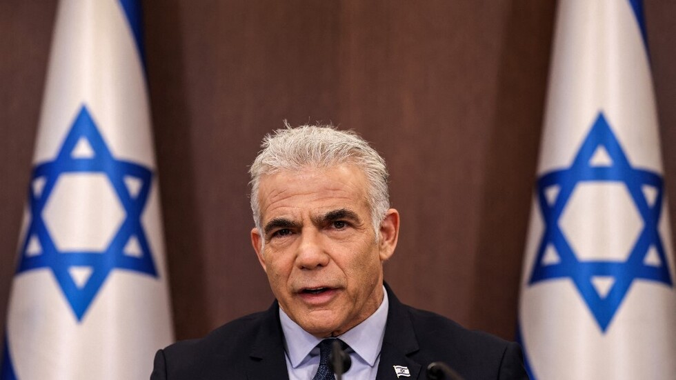 لابيد: نؤمن أنه يجب التوصل إلى اتفاق بشأن الخط البحري مع لبنان