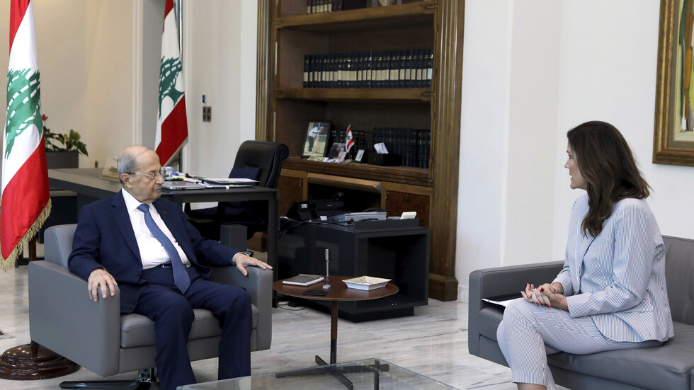 لبنان يتسلم رسالة خطية من الوسيط الأمريكي حول اقتراحات ترسيم الحدود البحرية مع إسرائيل