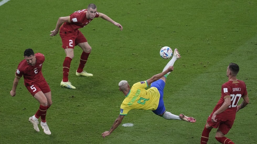أحد أجمل أهداف مونديال قطر.. هدف برازيلي بطريقة سينمائية بـ"مقصية أكروباتية" (فيديو)